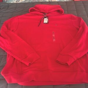 XXL Hoodie, men, Tommy Hilfiger, size XXL, color red